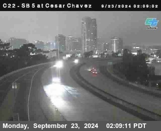 SB 5 at Cesar E Chaves Prkwy