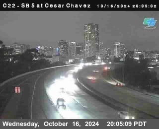 SB 5 at Cesar E Chaves Prkwy