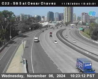 SB 5 at Cesar E Chaves Prkwy