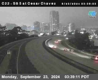 SB 5 at Cesar E Chaves Prkwy