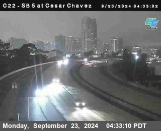 SB 5 at Cesar E Chaves Prkwy