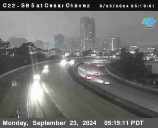 SB 5 at Cesar E Chaves Prkwy