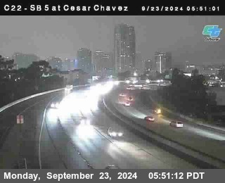 SB 5 at Cesar E Chaves Prkwy