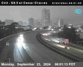 SB 5 at Cesar E Chaves Prkwy