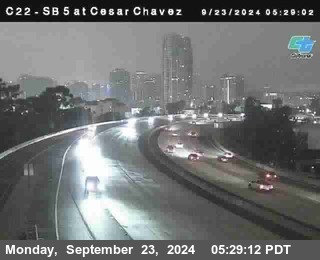 SB 5 at Cesar E Chaves Prkwy