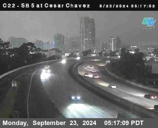 SB 5 at Cesar E Chaves Prkwy