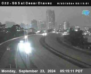 SB 5 at Cesar E Chaves Prkwy