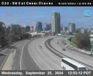 SB 5 at Cesar E Chaves Prkwy