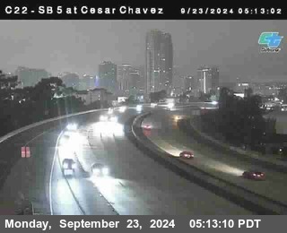 SB 5 at Cesar E Chaves Prkwy