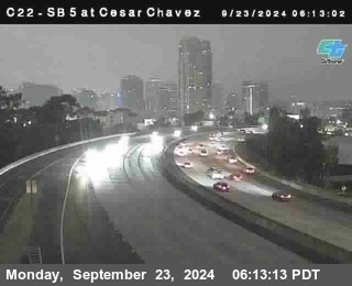 SB 5 at Cesar E Chaves Prkwy