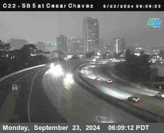 SB 5 at Cesar E Chaves Prkwy