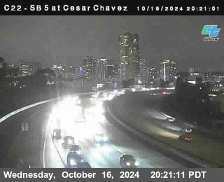 SB 5 at Cesar E Chaves Prkwy