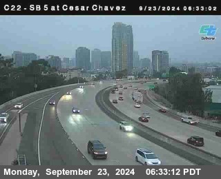 SB 5 at Cesar E Chaves Prkwy