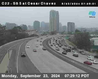 SB 5 at Cesar E Chaves Prkwy