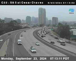 SB 5 at Cesar E Chaves Prkwy