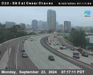 SB 5 at Cesar E Chaves Prkwy