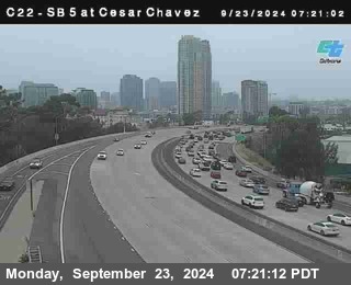 SB 5 at Cesar E Chaves Prkwy