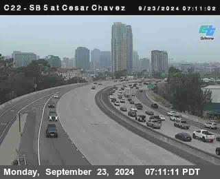 SB 5 at Cesar E Chaves Prkwy