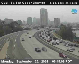 SB 5 at Cesar E Chaves Prkwy