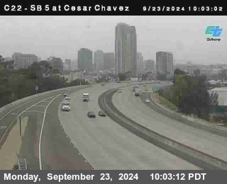 SB 5 at Cesar E Chaves Prkwy