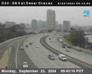 SB 5 at Cesar E Chaves Prkwy