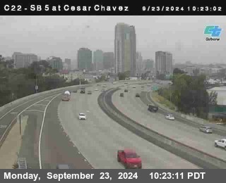 SB 5 at Cesar E Chaves Prkwy