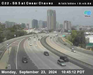 SB 5 at Cesar E Chaves Prkwy