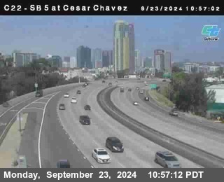 SB 5 at Cesar E Chaves Prkwy