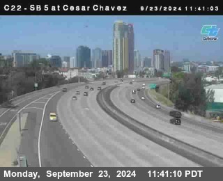 SB 5 at Cesar E Chaves Prkwy