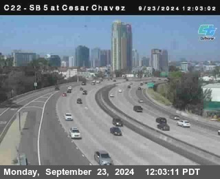 SB 5 at Cesar E Chaves Prkwy