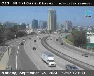 SB 5 at Cesar E Chaves Prkwy