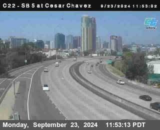 SB 5 at Cesar E Chaves Prkwy