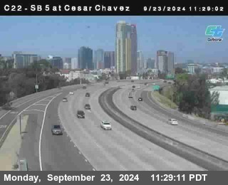 SB 5 at Cesar E Chaves Prkwy