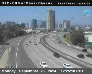 SB 5 at Cesar E Chaves Prkwy