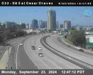 SB 5 at Cesar E Chaves Prkwy