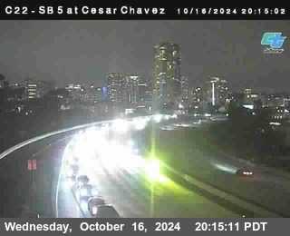 SB 5 at Cesar E Chaves Prkwy