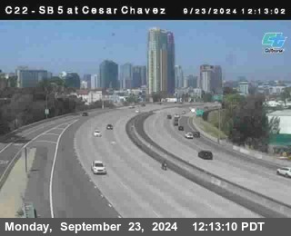 SB 5 at Cesar E Chaves Prkwy