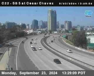 SB 5 at Cesar E Chaves Prkwy