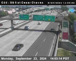 SB 5 at Cesar E Chaves Prkwy