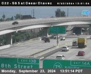 SB 5 at Cesar E Chaves Prkwy