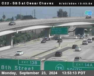 SB 5 at Cesar E Chaves Prkwy