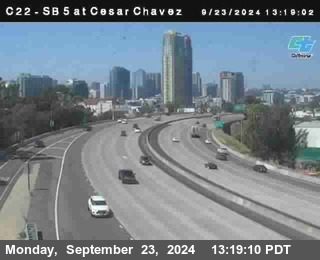 SB 5 at Cesar E Chaves Prkwy