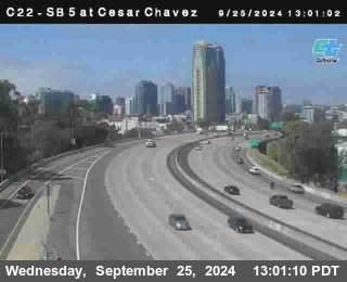 SB 5 at Cesar E Chaves Prkwy