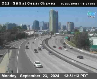 SB 5 at Cesar E Chaves Prkwy