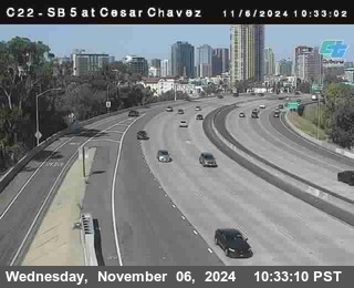 SB 5 at Cesar E Chaves Prkwy