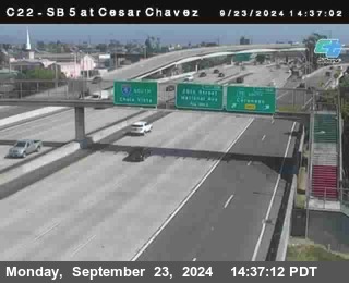 SB 5 at Cesar E Chaves Prkwy