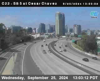 SB 5 at Cesar E Chaves Prkwy