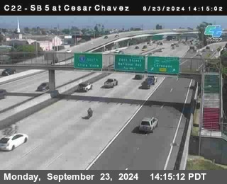 SB 5 at Cesar E Chaves Prkwy