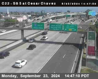 SB 5 at Cesar E Chaves Prkwy