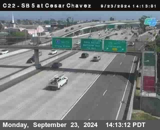 SB 5 at Cesar E Chaves Prkwy